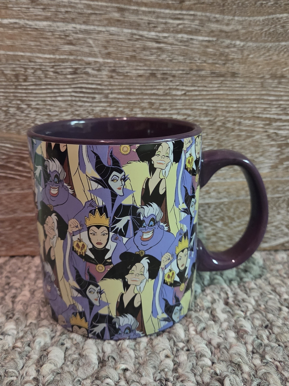 Disney Villains Collage Mug